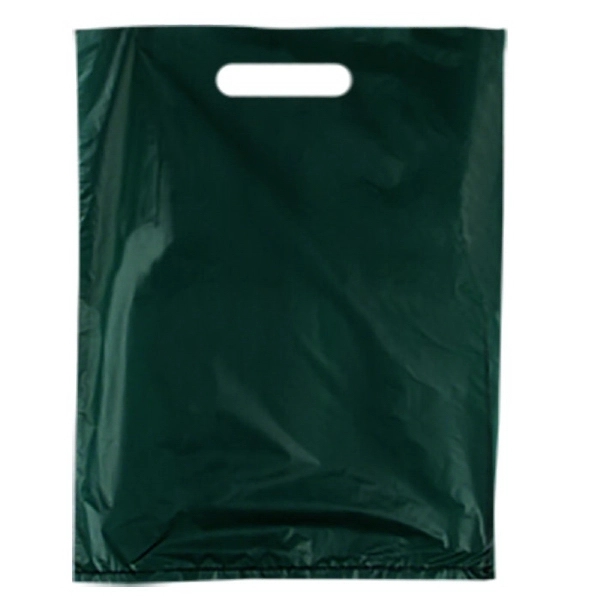 Die cut plastic merchandise bag, 8.5" x 11". Blank.... from ASI 92480 Uniflex / U F