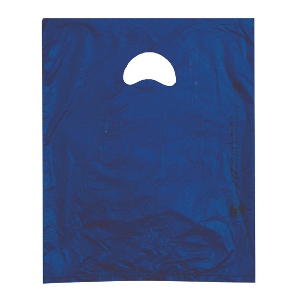 Plastic merchandise bag, 12" x 15". Blank... from ASI 92480 Uniflex / U F