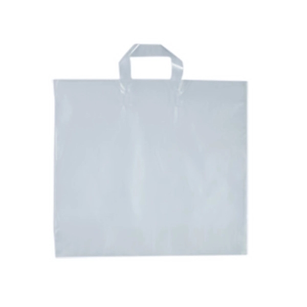 Hi-Density film tote bag with matching soft loop handles, 12" x... from ASI 92480 Uniflex / U F