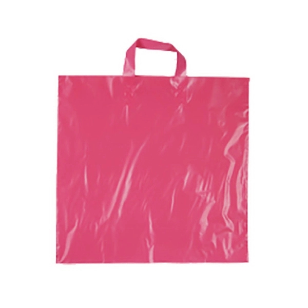 Hi-Density film tote bag with matching soft loop handles, 12" x... from ASI 92480 Uniflex / U F