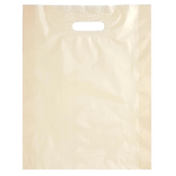 Bag with patch handle and side gusset, 12" x 3" x... from ASI 92480 Uniflex / U F