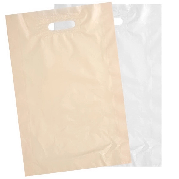 Bag with patch handle and side gusset, 14" x 3" x... from ASI 92480 Uniflex / U F