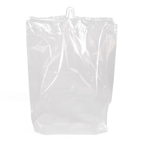 Clear cotton drawstring bag, 14" x 16" x 6".... from ASI 92480 Uniflex / U F