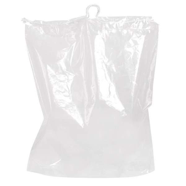 Clear cotton drawstring bag, 16" x 18" x 3".... from ASI 92480 Uniflex / U F