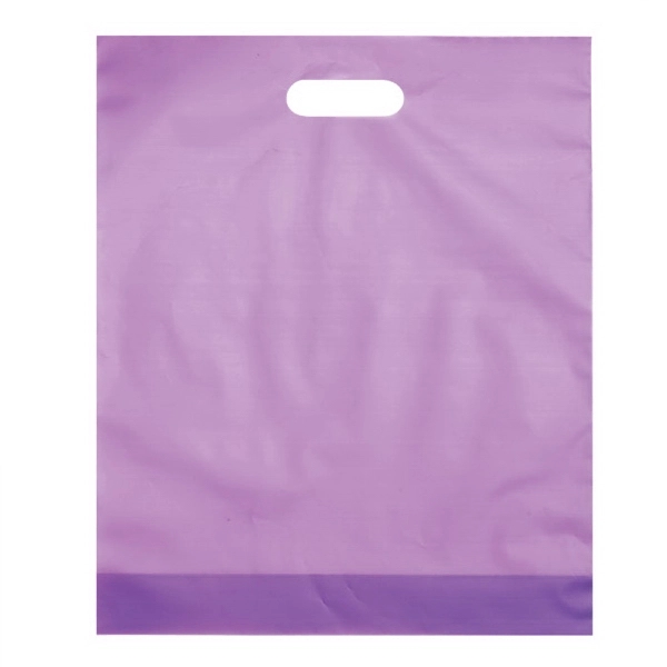 Die cut merchandise bag, 15" x 18" x 4".... from ASI 92480 Uniflex / U F