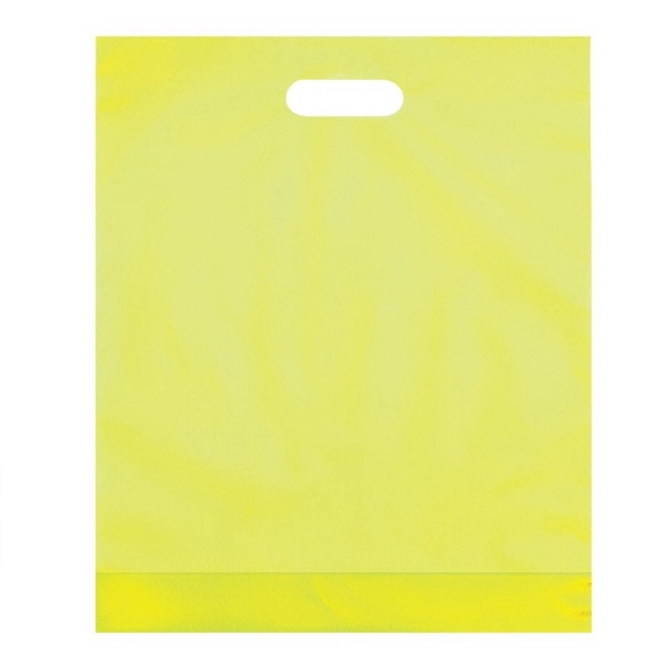 Die cut merchandise bag, 15" x 18" x 4".... from ASI 92480 Uniflex / U F