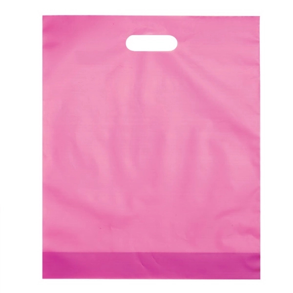 Die cut merchandise bag, 15" x 18" x 4".... from ASI 92480 Uniflex / U F