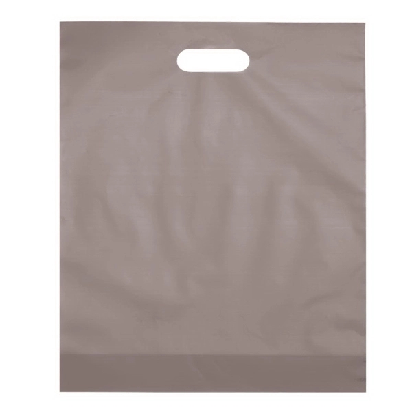 Die cut merchandise bag, 15" x 18" x 4".... from ASI 92480 Uniflex / U F