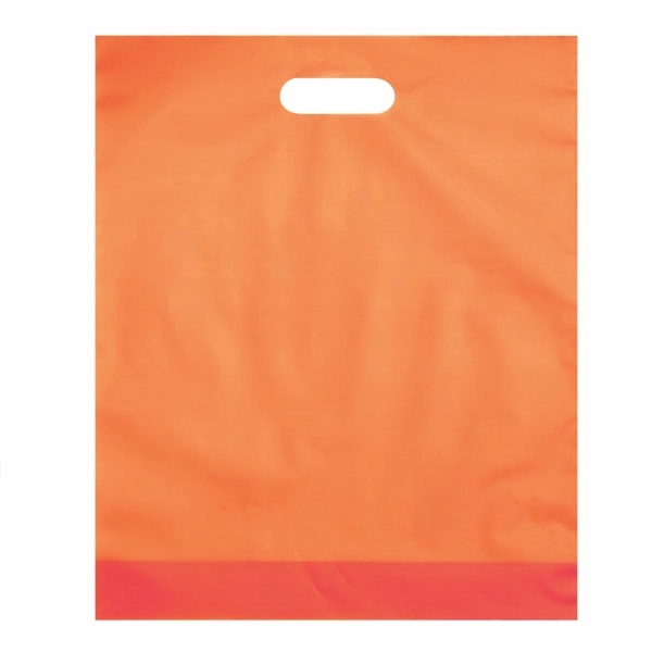 Die cut merchandise bag, 15" x 18" x 4".... from ASI 92480 Uniflex / U F