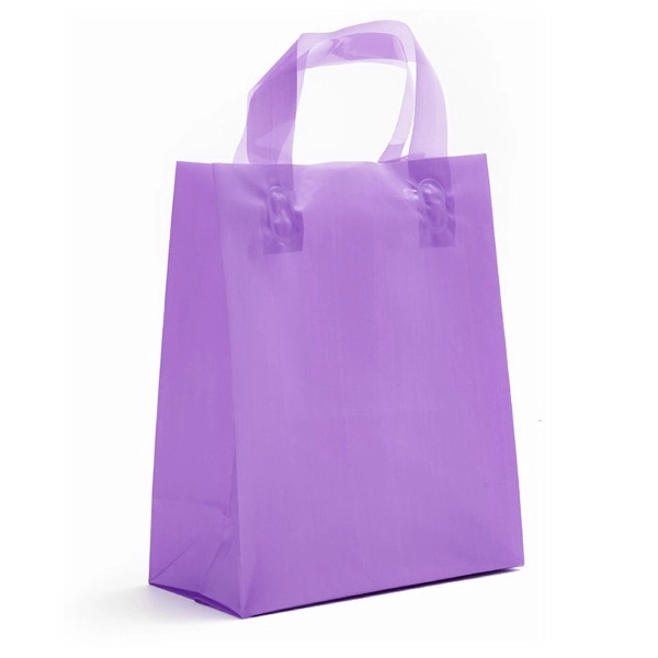 Shopping bag with soft loop handle, 8" x 4" x 10".... from ASI 92480 Uniflex / U F