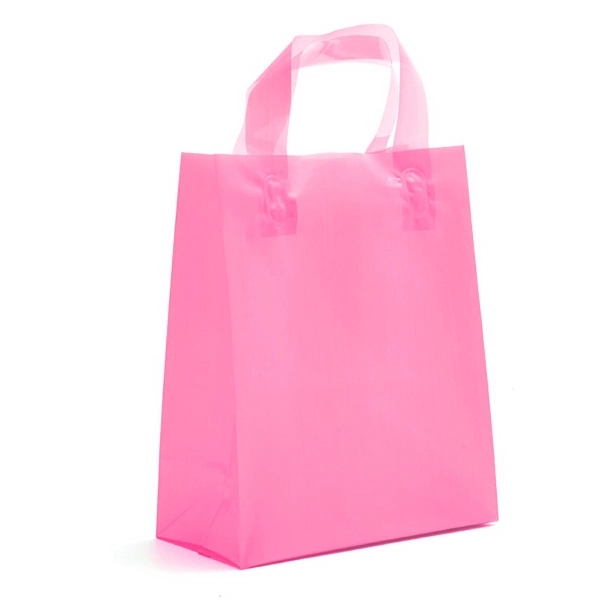 Shopping bag with soft loop handle, 8" x 4" x 10".... from ASI 92480 Uniflex / U F