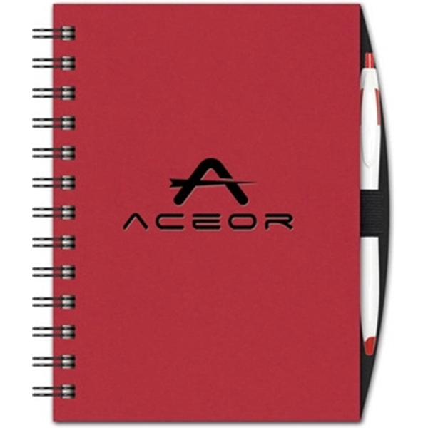 5" x 7" paperboard note pad with foil imprint, PenPort back... from ASI 91340 Journalbooks/Timeplanner Calendars