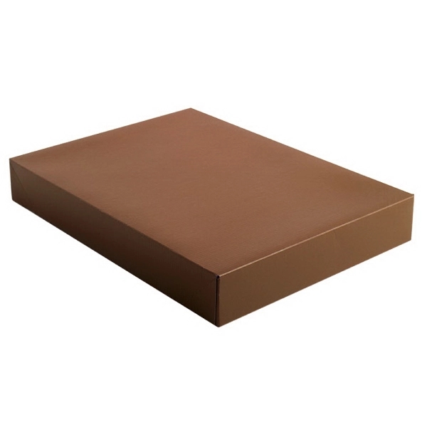 Matte Kraft tint apparel box. Natural and classy. 11" x 8.5"... from ASI 92480 Uniflex / U F