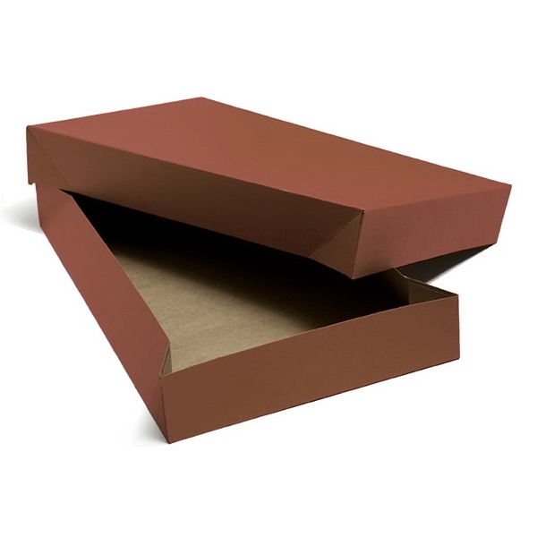 Matte Kraft tint apparel box. Natural and classy. 19" x 12"... from ASI 92480 Uniflex / U F