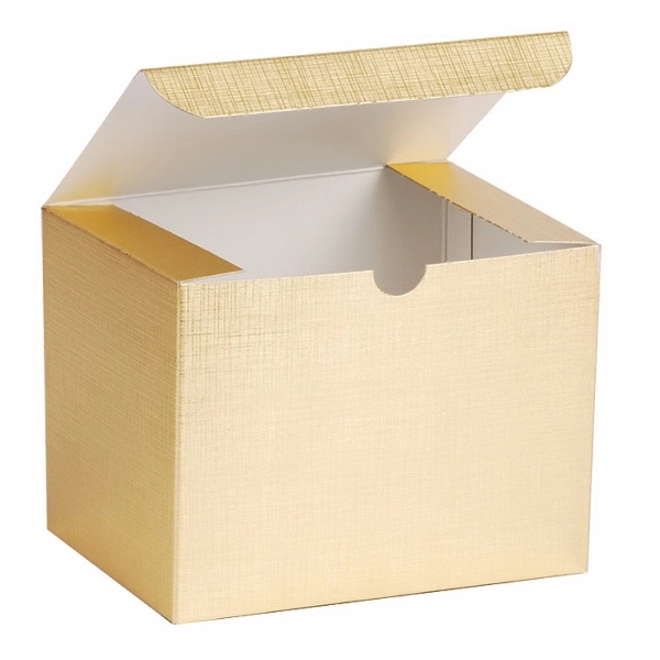 Linen foil one piece gift box.... from ASI 92480 Uniflex / U F
