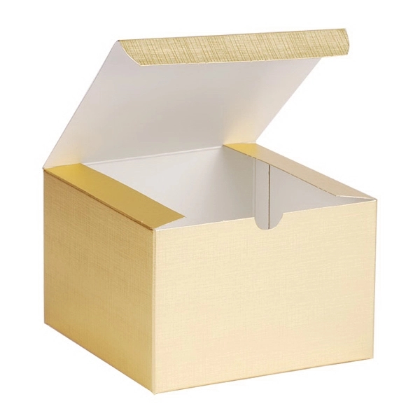 Linen foil one piece gift box.... from ASI 92480 Uniflex / U F
