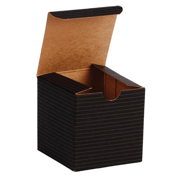Kraft tint one piece gift box. 3" x 3" x 3".... from ASI 92480 Uniflex / U F