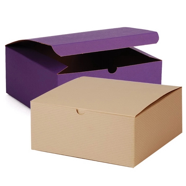 Kraft Tint one piece gift box... from ASI 92480 Uniflex / U F