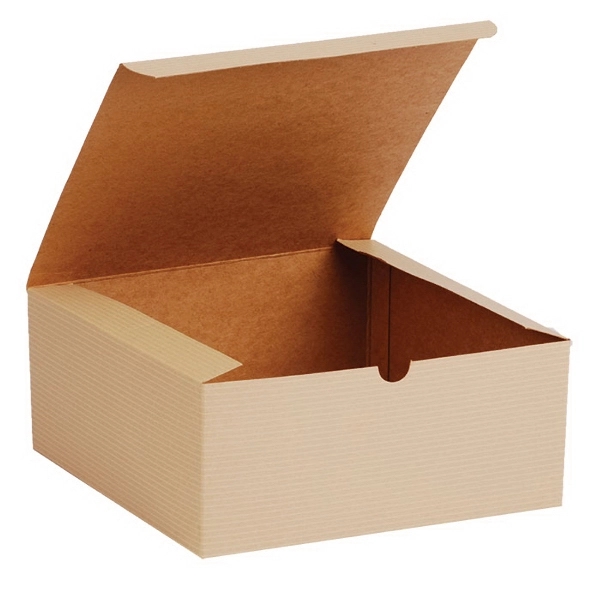 Kraft Tint one piece gift box... from ASI 92480 Uniflex / U F