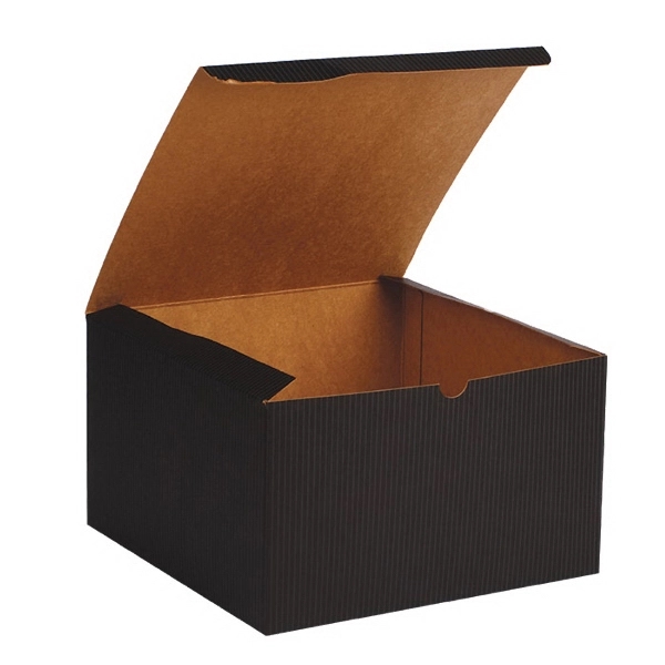 Kraft Tint one piece gift box. 10" x 10" x 6".... from ASI 92480 Uniflex / U F
