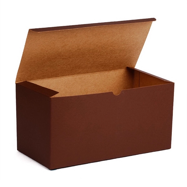 Kraft Tint one piece gift box. 12" x 6" x 6".... from ASI 92480 Uniflex / U F