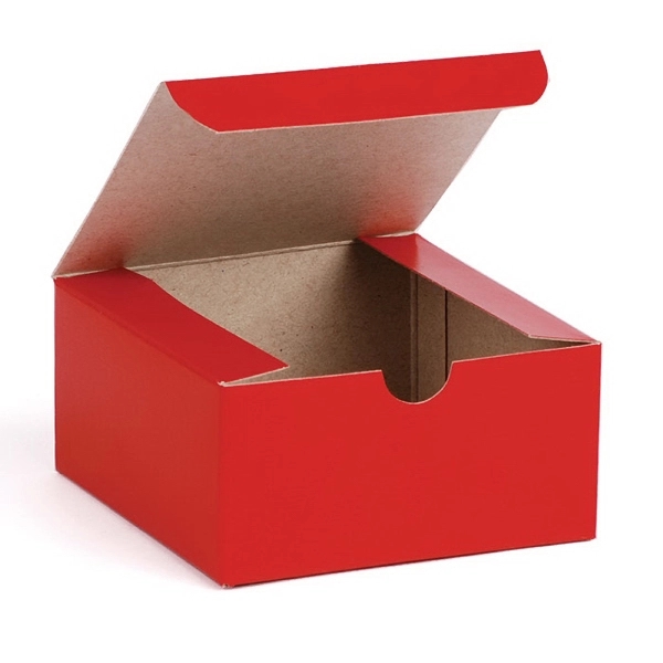 Gloss colored one piece gift box... from ASI 92480 Uniflex / U F