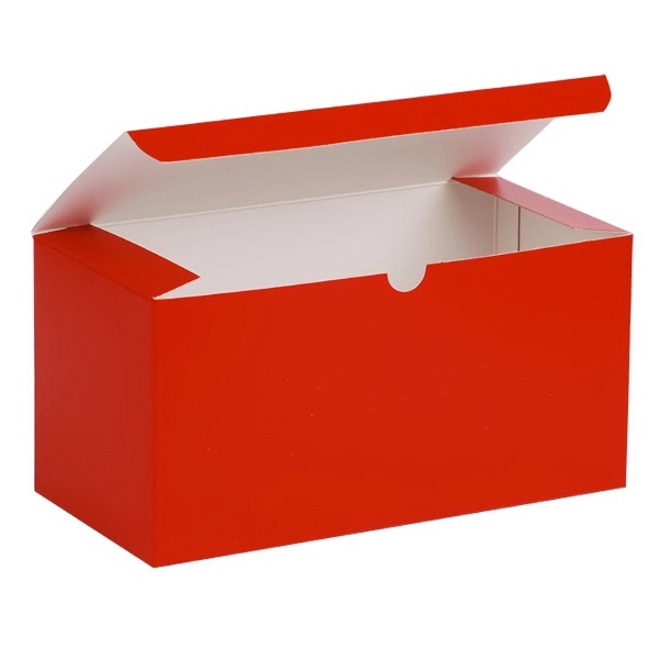 Gloss colored one piece gift box... from ASI 92480 Uniflex / U F