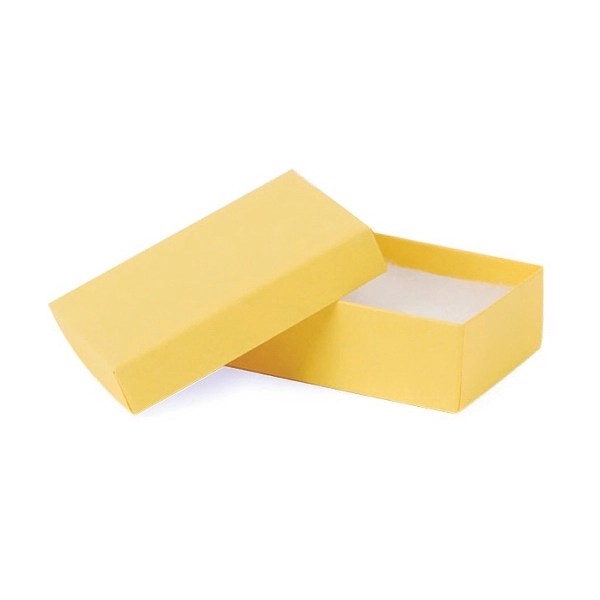 Kraft color jewelry box, 3.5" x 3.5" x.875".... from ASI 92480 Uniflex / U F