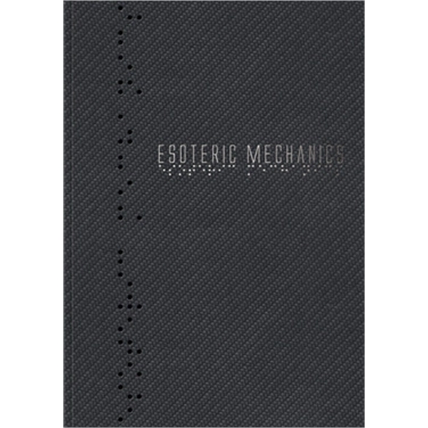 7" x 10" perfect-bound notebook with carbon or mesh textured cover... from ASI 91340 Journalbooks/Timeplanner Calendars