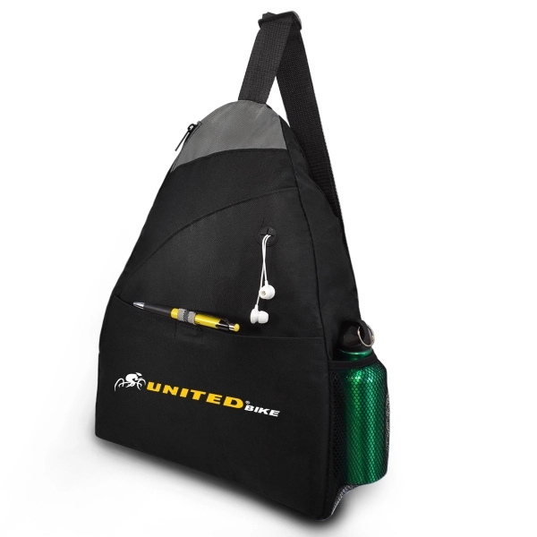 Large sling backpack with large main zipper compartment.... from ASI 40544 Binaco / Binaline