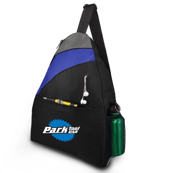 Large sling backpack with large main zipper compartment.... from ASI 40544 Binaco / Binaline