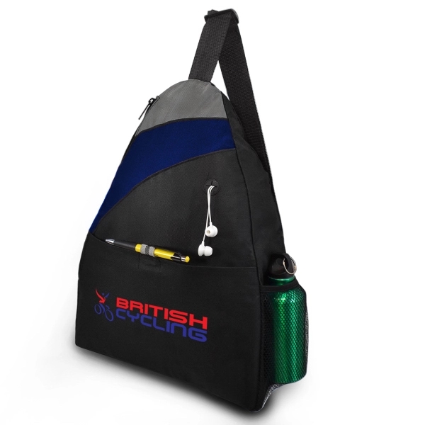 Large sling backpack with large main zipper compartment.... from ASI 40544 Binaco / Binaline