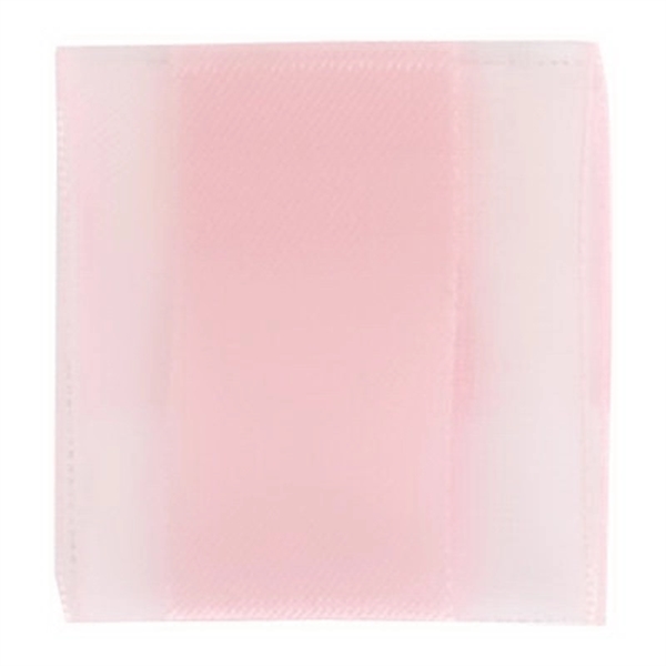 Ribbon with sheer base and thick satin stripe down the middle.... from ASI 92480 Uniflex / U F