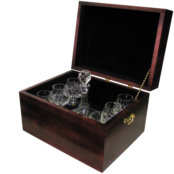 Deluxe Decanter Set Box.... from ASI 88156 Solid Dimensions Inc / Solid Dimensions Line