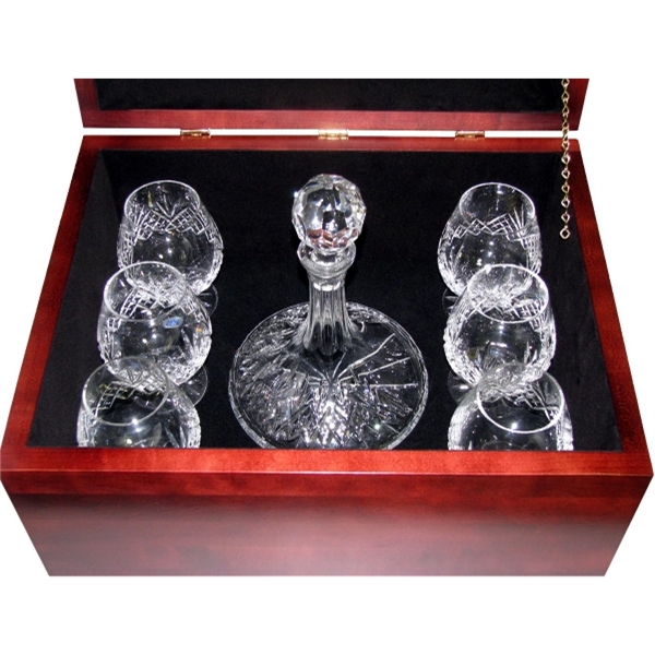 Deluxe Decanter Set Box.... from ASI 88156 Solid Dimensions Inc / Solid Dimensions Line