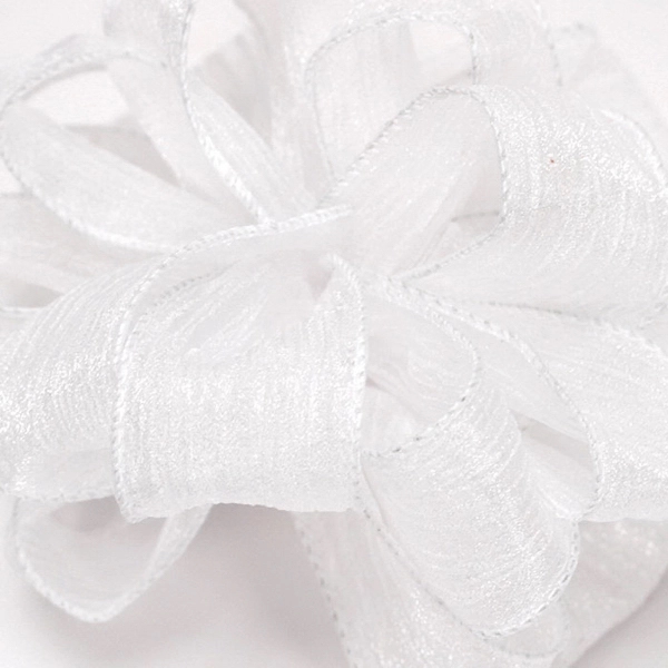 Monofilament edged, semi sheer ribbon. Blank.... from ASI 92480 Uniflex / U F