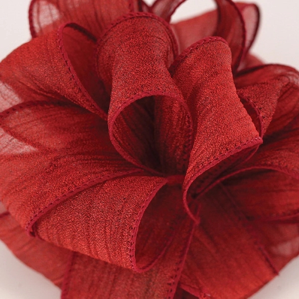 Monofilament edged, semi sheer ribbon. Blank.... from ASI 92480 Uniflex / U F