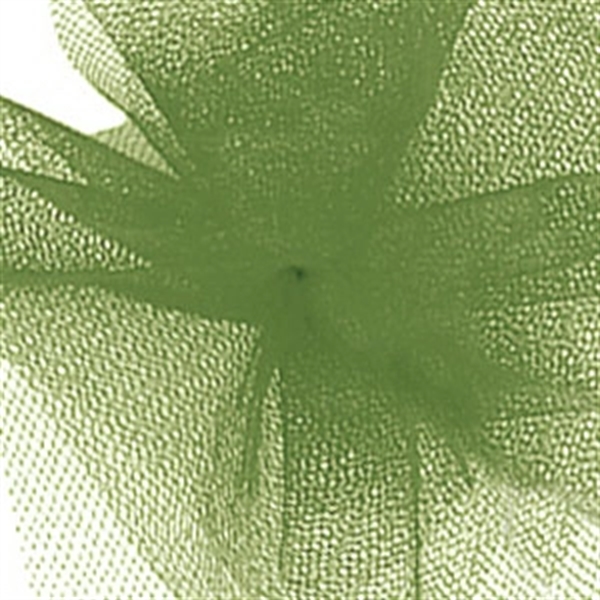 Light mesh tulle, 6" x 25 yds. Blank.... from ASI 92480 Uniflex / U F