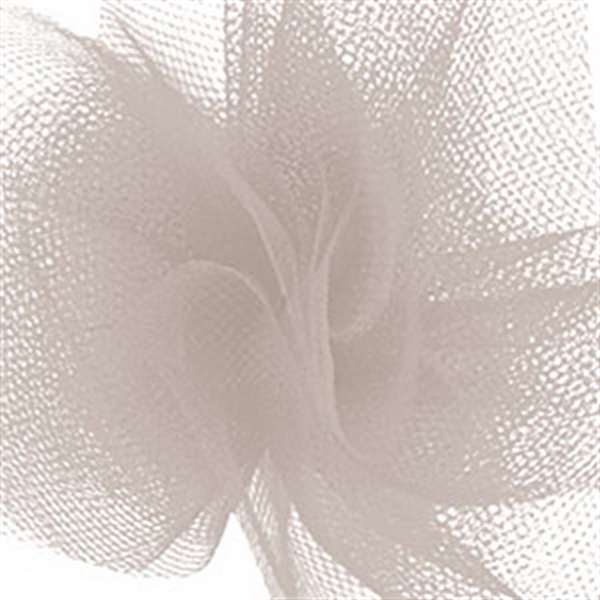 Light mesh glimmer tulle, 6" x 25 yds. Blank.... from ASI 92480 Uniflex / U F