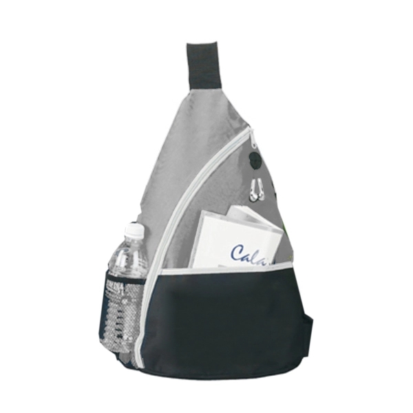 Backpack with open pocket and adjustable shoulder strap.... from ASI 41511 Brainchild USA Inc / BrainChild Gift Club