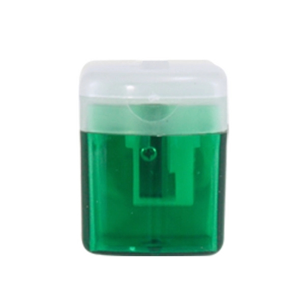 Pencil Sharpener Box with an opening to empty your shavings.... from ASI 41511 Brainchild USA Inc / BrainChild Gift Club