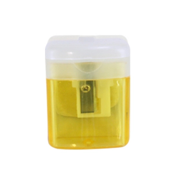 Pencil Sharpener Box with an opening to empty your shavings.... from ASI 41511 Brainchild USA Inc / BrainChild Gift Club