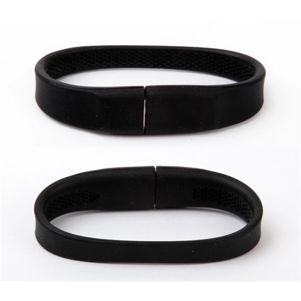 Easy-to-use silicone wristband USB 2.0 flash drive in several memory capacities... from ASI 37218 Athena Promo (tm)