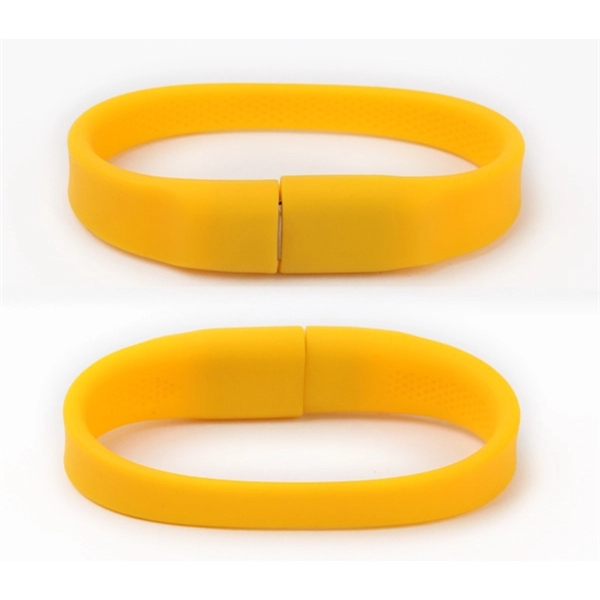 Easy-to-use silicone wristband USB 2.0 flash drive in several memory capacities... from ASI 37218 Athena Promo (tm)