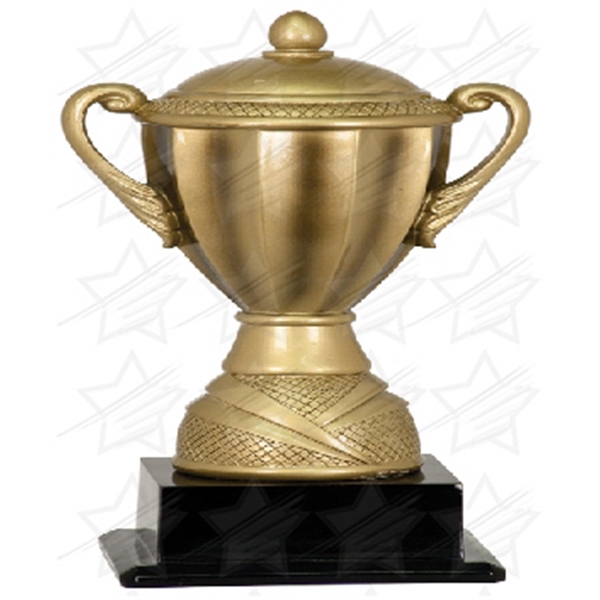 12 inch Gold Completed Resin Cup... from ASI 46531 ZZ DROPPED -CGNPromotions.com / Glow Products