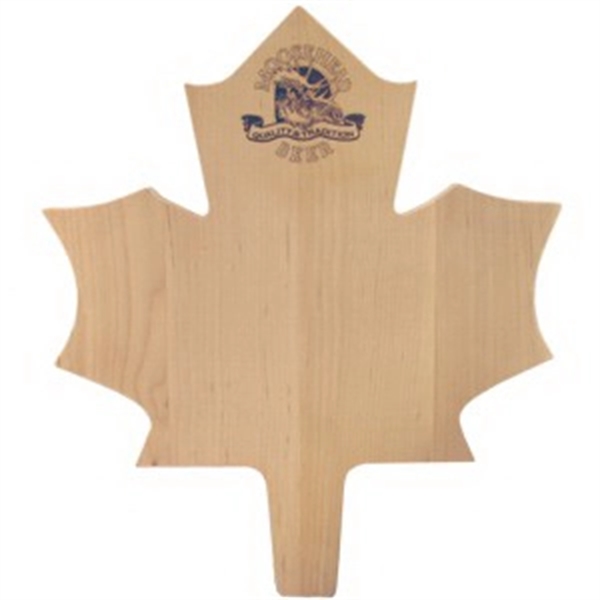 Solid wood maple leaf shaped cutting board.... from ASI 88156 Solid Dimensions Inc / Solid Dimensions Line