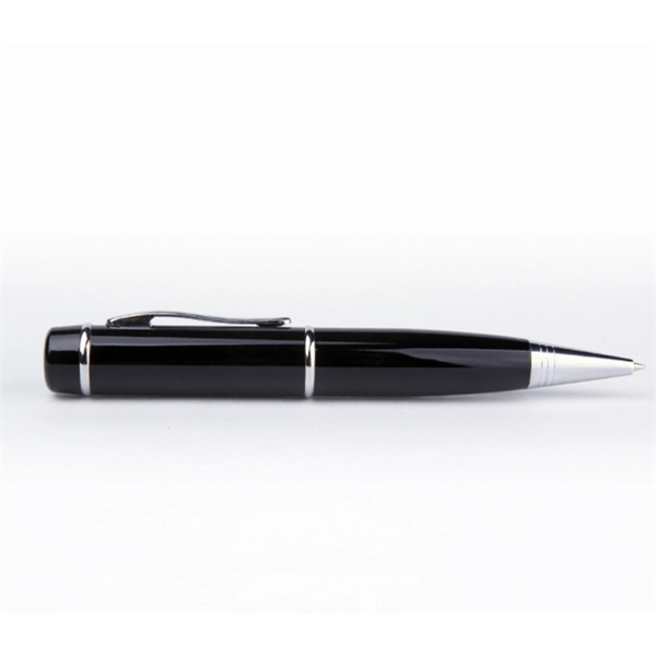 Metal combination pen and USB flash drive in black or silver... from ASI 37218 Athena Promo (tm)