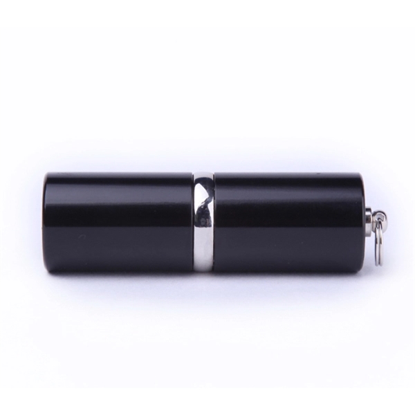Metal USB flash drive shaped like a tube of lipstick with... from ASI 37218 Athena Promo (tm)