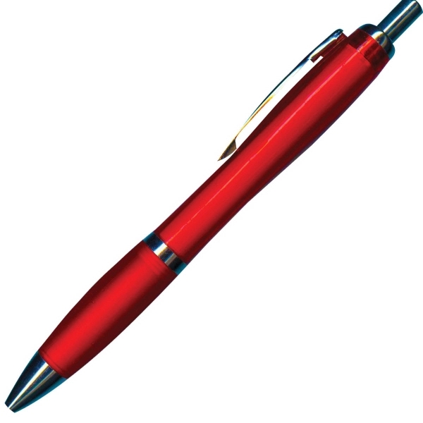 Retractable ballpoint pen with soft touch grip.... from ASI 58805 HPC Global / HPC Global