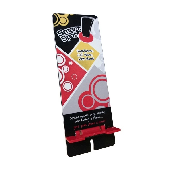 6.9" x 2.5" Smart Spot phone accessory stand-up. Charger friendly, made... from ASI 68207 MAC Specialties Ltd